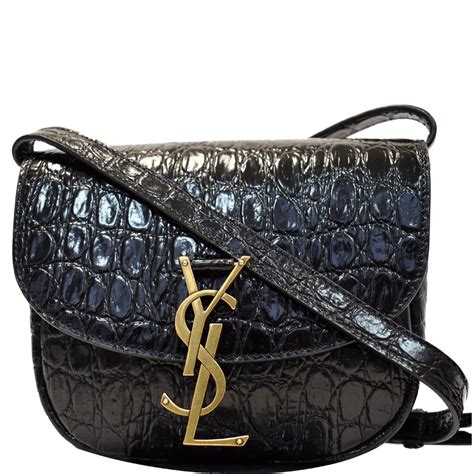 ysl clutch bag crocodile|saint laurent croc embossed leather.